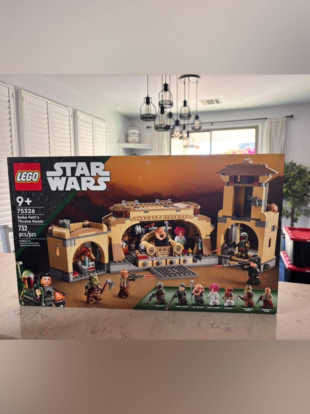 Lego 75326 Star Wars Boba Fetts Throne Room 732 Pieces New Sealed Retired
